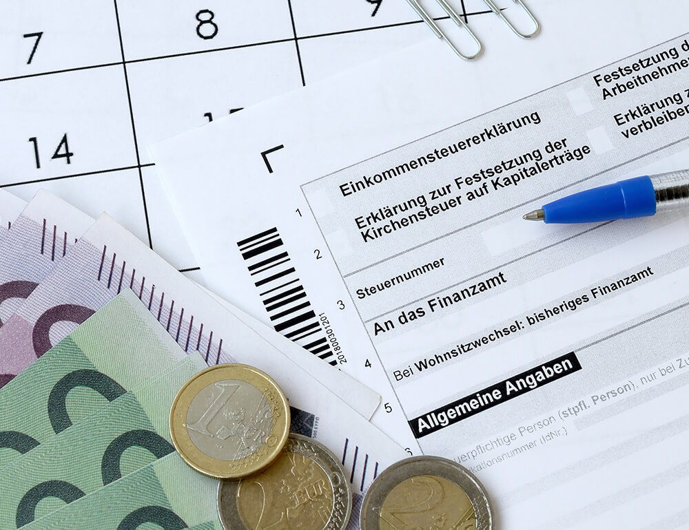 Einkommenssteuererklärungen verlässlich gelöst. 